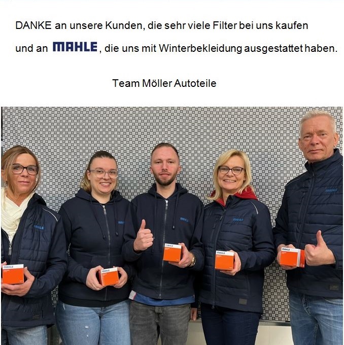 MAHLE Winterbekleidung für MAT